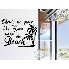 Summer Surf Beach Wall Sticker Quote