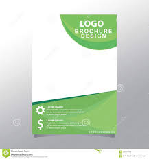 Cover Design Annual Report Vector Flyer Template Design For
