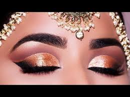 indian bridal haldi eye makeup look