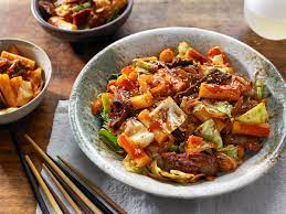 Korean Rice Cake Recipe gambar png