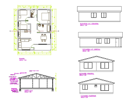 Detached House Of 8 X 10 Meters In