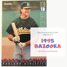 Topps update is an annual baseball card release from topps that is typically released after the season has concluded. 1995 Topps Bazooka Set Review And Checklist Waxpackhero