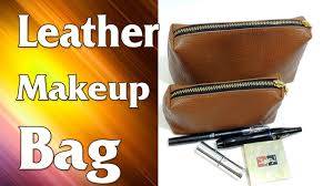 fast leather cosmetic bags makeup