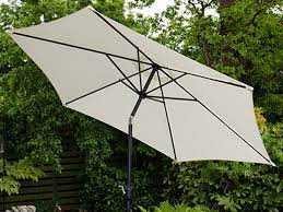 Garden Parasol Umbrella Cream