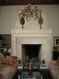 Stucco Fireplace