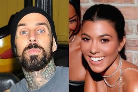 Kourtney kardashian playfully posted a vampire emoji after her boyfriend, travis barker, suggested that she may have a penchant for biting him. Travis Barker Got Kourtney Kardashian S Name Tatted On His Chest