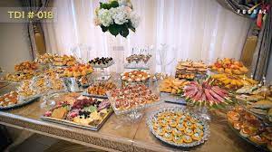 wedding appetizer buffet table 018