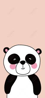 cartoon panda mobile phone wallpaper