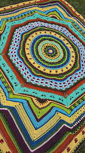 ravelry kaleidoscope garden pattern by