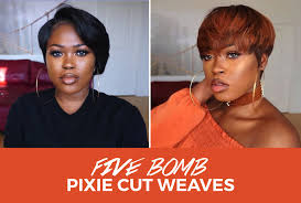 Here, six expert tricks for styling your pixie cut. The Switch Up 5 Bomb Pixie Cut Weaves