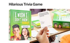 If you fail, then bless your heart. Amazon Com I Wish I Didn T Know Family Edition The Gross Funny Trivia Game You Ll Never Forget By What Do You Meme Family Toys Games