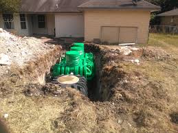 aerobic septic system installation by