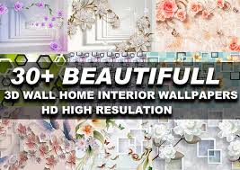 30 beautifull 3d wall home interior