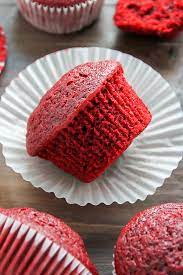 one bowl red velvet cupcakes baker by