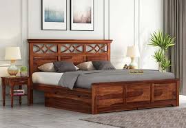 Second Hand Storage Queen Size Bed In