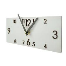 Wall Clock Clocks For Wall Wooden White