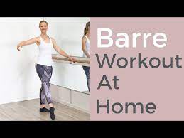 barre workout at home for fast results