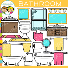 About 648 clipart for 'bathroom clipart'. Pieces Of A Bathroom Clip Art Images Illustrations Whimsy Clips