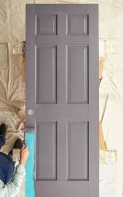 how to paint an interior door