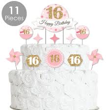 May your 16th birthday have an amazing shine! 16th Birthday Cake Ideas