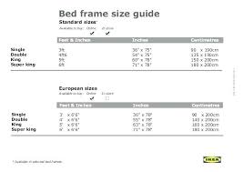 Mattress Sizes Size Bed Frame Awesome For Sale Standard