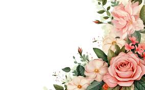 pink flower background pngs for free