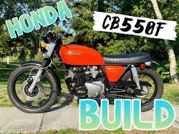 honda 1976 cb550f full build video 4k