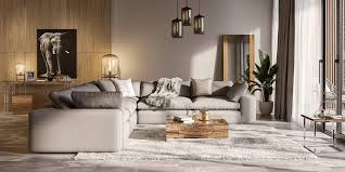 Bloom Modular Sectional Sofa Gray