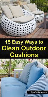 Recover outdoor cushion covers and glider cushions. 15 Easy Ways To Clean Outdoor Cushions