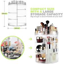 cosmetic storage box adjule makeup