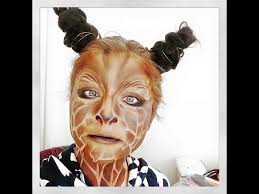 giraffe makeup tutorial you