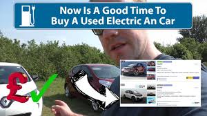 a used electric car
