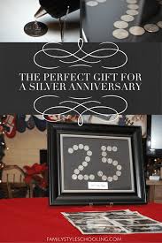 perfect gift for a silver anniversary