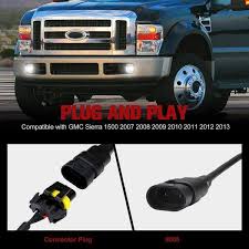 fieryred led fog light compatible with