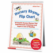 Scholastic Nursery Rhyme Chart Grades Prek 1 20 Pages Each Shs0439513820