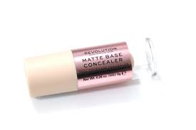 revolution matte base concealer review