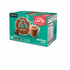 Each k cup is packaged sealed with ground coffee and a paper filter, just on a smaller scale it's basically the same as a pot of coffee. The Original Donut Shop Mocha Latte K Cup Pods 10 Ct King Soopers