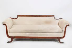 Carved Mahogany Sofa