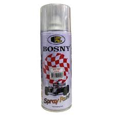 Bosny Glossy Clear Finish Spray Paint 400cc