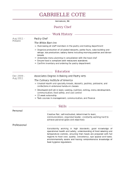 Resume With Objective And Summary Example Professional Summary     Professional Resume Cover Letter Sample   Chef Resume   Free Sample Culinary  Resume