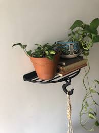 half moon wall mount hanging plant