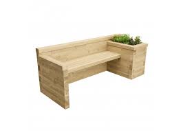 Single Planter Bench 2 025 X 0 75 X 0