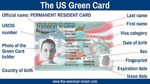 Also known as the green card lottery, the dv program makes a limited number of immigrant visas available every year to people meeting certain eligibility requirements Us Green Card Information On Permanent Resident Card