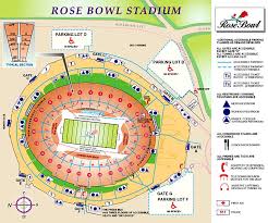 rose bowl stadium info seating chart