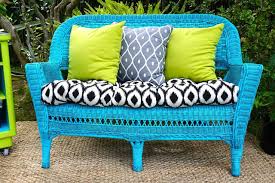 easy diys to renovate wicker furniture