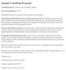 Consulting Services Proposal Template Hr 7 Business Format