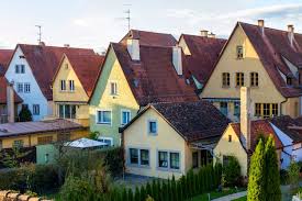 old houses in rothenburg ob der tauber