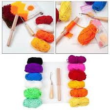 12x latch hook rug yarn kits for s