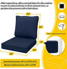 Outdoor Cushions Deep Seat 24 X 24