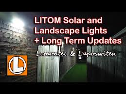 litom solar and landscape lights and